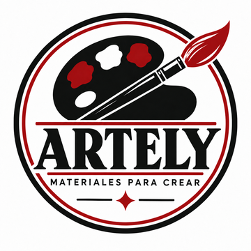 ARTELY · Materiales para crear — logo oficial
