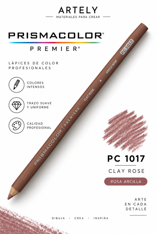 ARTELY Prismacolor Premier PC1017 Clay Rose — Rosa arcilla