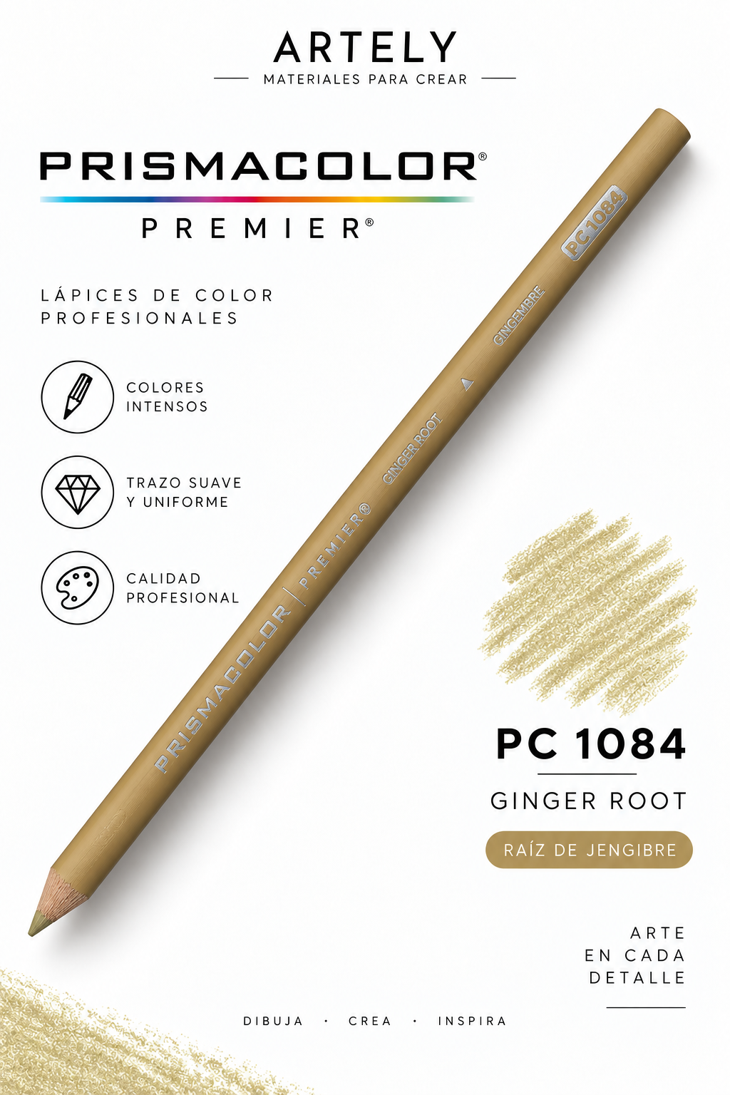 ARTELY Prismacolor Premier PC1084 Ginger Root — Raíz de jengibre