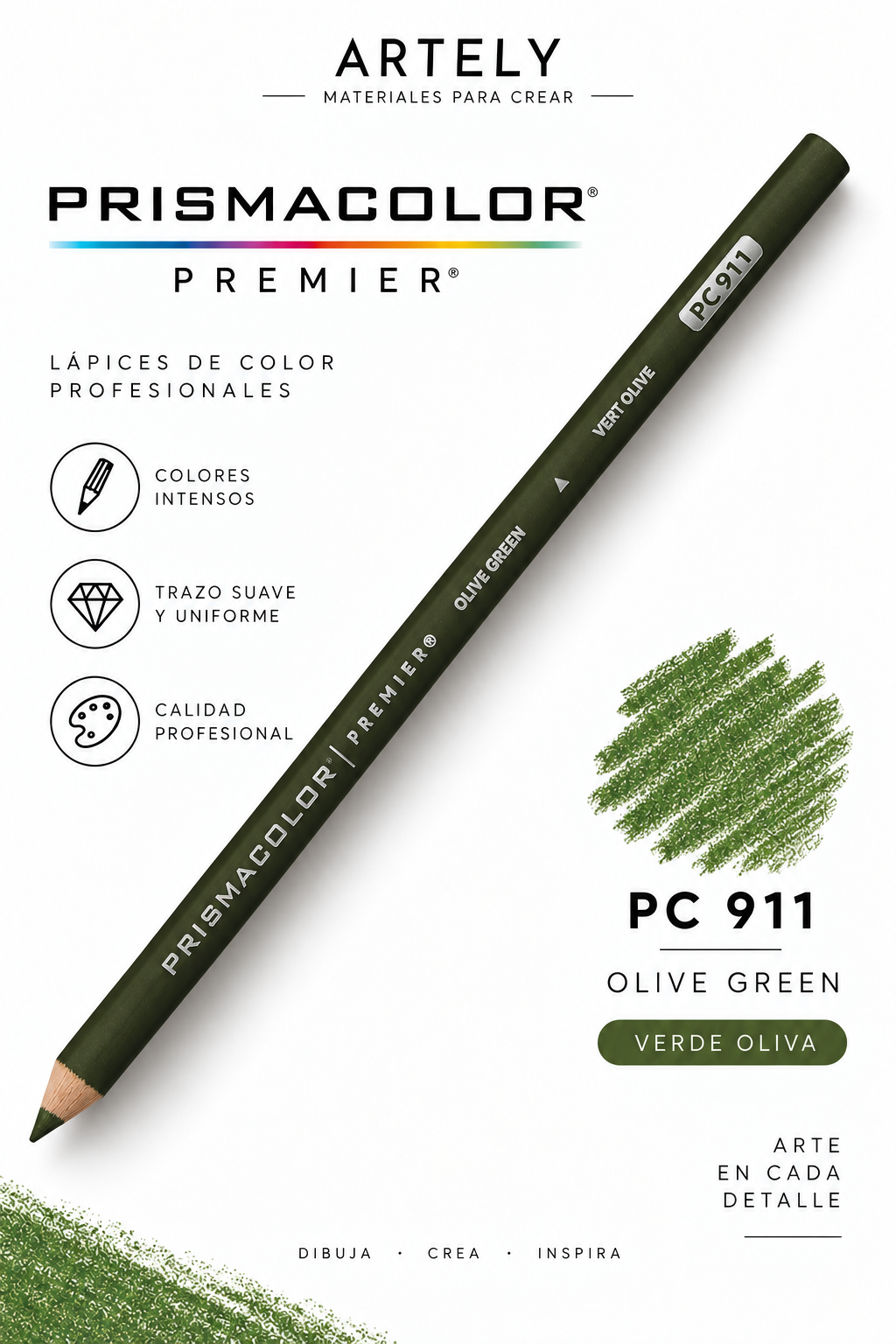 ARTELY Prismacolor Premier PC911 Olive Green — Verde oliva
