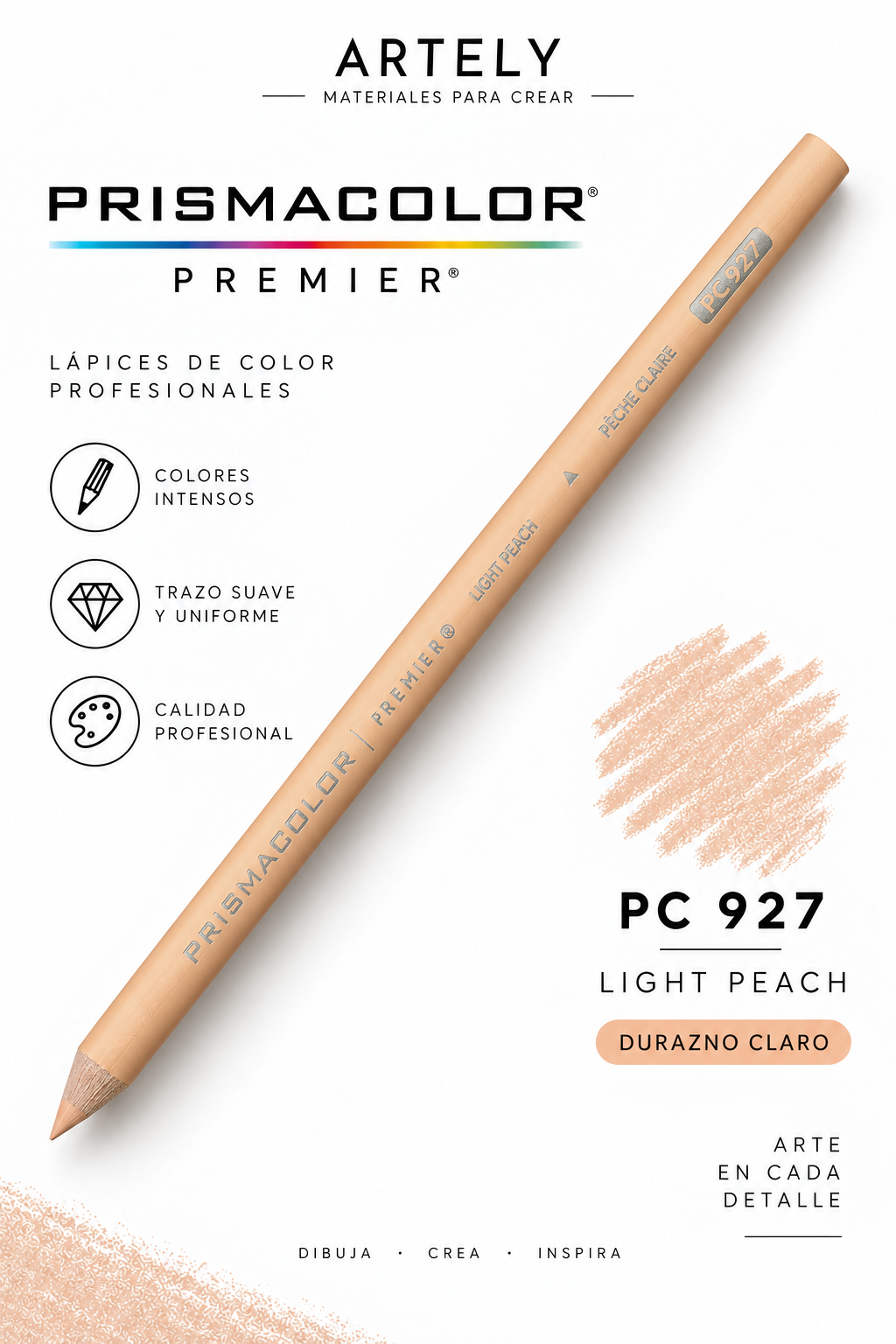 ARTELY Prismacolor Premier PC927 Light Peach — Durazno claro