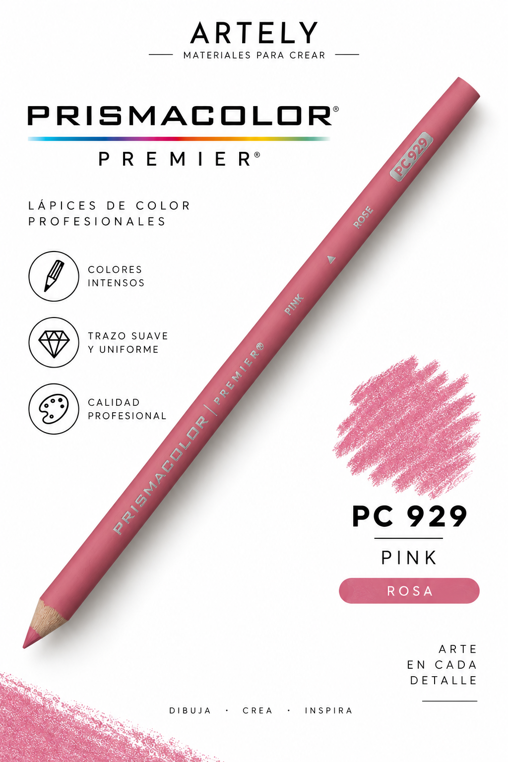 ARTELY Prismacolor Premier PC929 Pink — Rosa