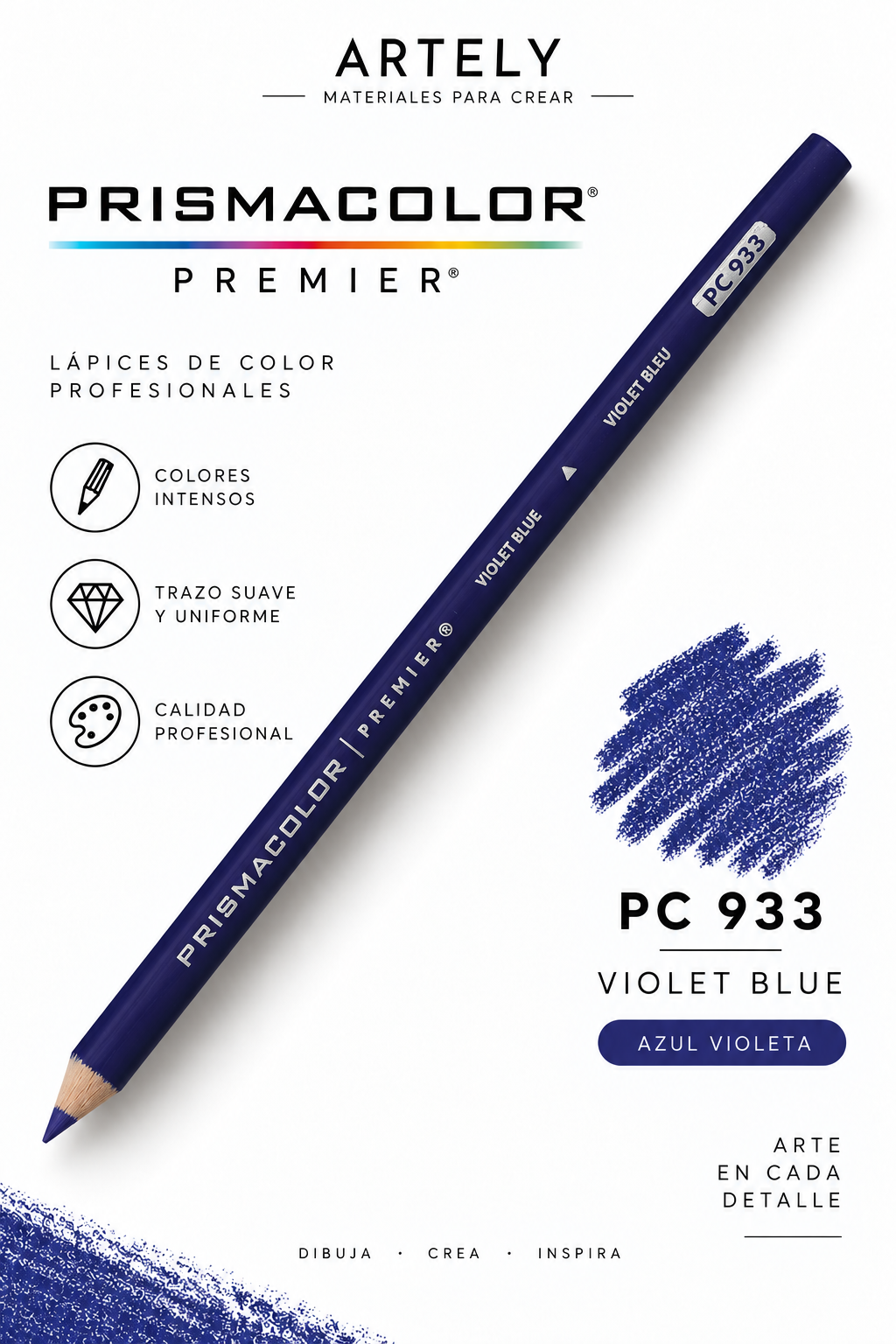 ARTELY Prismacolor Premier PC933 Violet Blue — Azul violeta