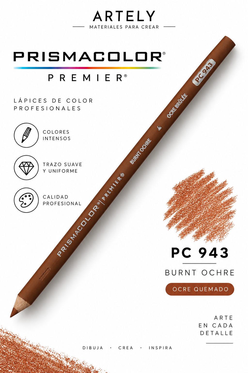 ARTELY Prismacolor Premier PC943 Burnt Ochre — Ocre quemado
