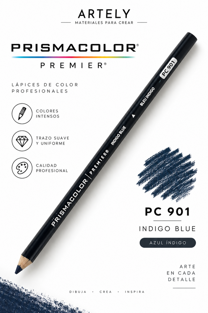 ARTELY — Prismacolor Premier PC901 Indigo Blue, lápiz individual